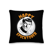 Star Trek: The Original Series Happy Spocktober Throw Pillow