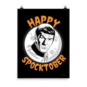 Star Trek: The Original Series Happy Spocktober Premium Satin Poster