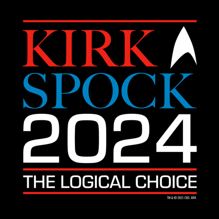 Star Trek: The Original Series Kirk & Spock 2024 Women's Short Sleeve T-Shirt