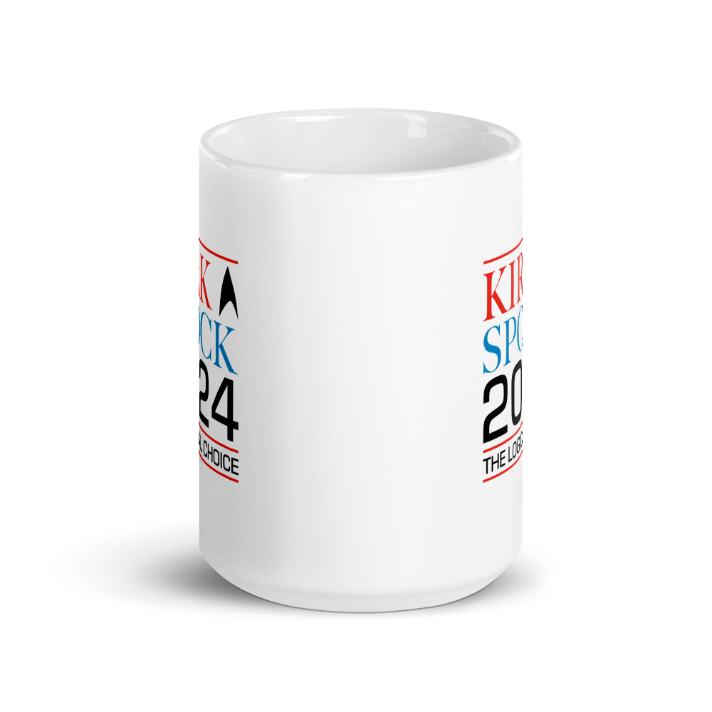 Star Trek: The Original Series Kirk & Spock 2024 White Mug