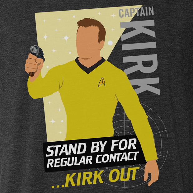 Star Trek: The Original Series Kirk Men's Tri-Blend T-Shirt
