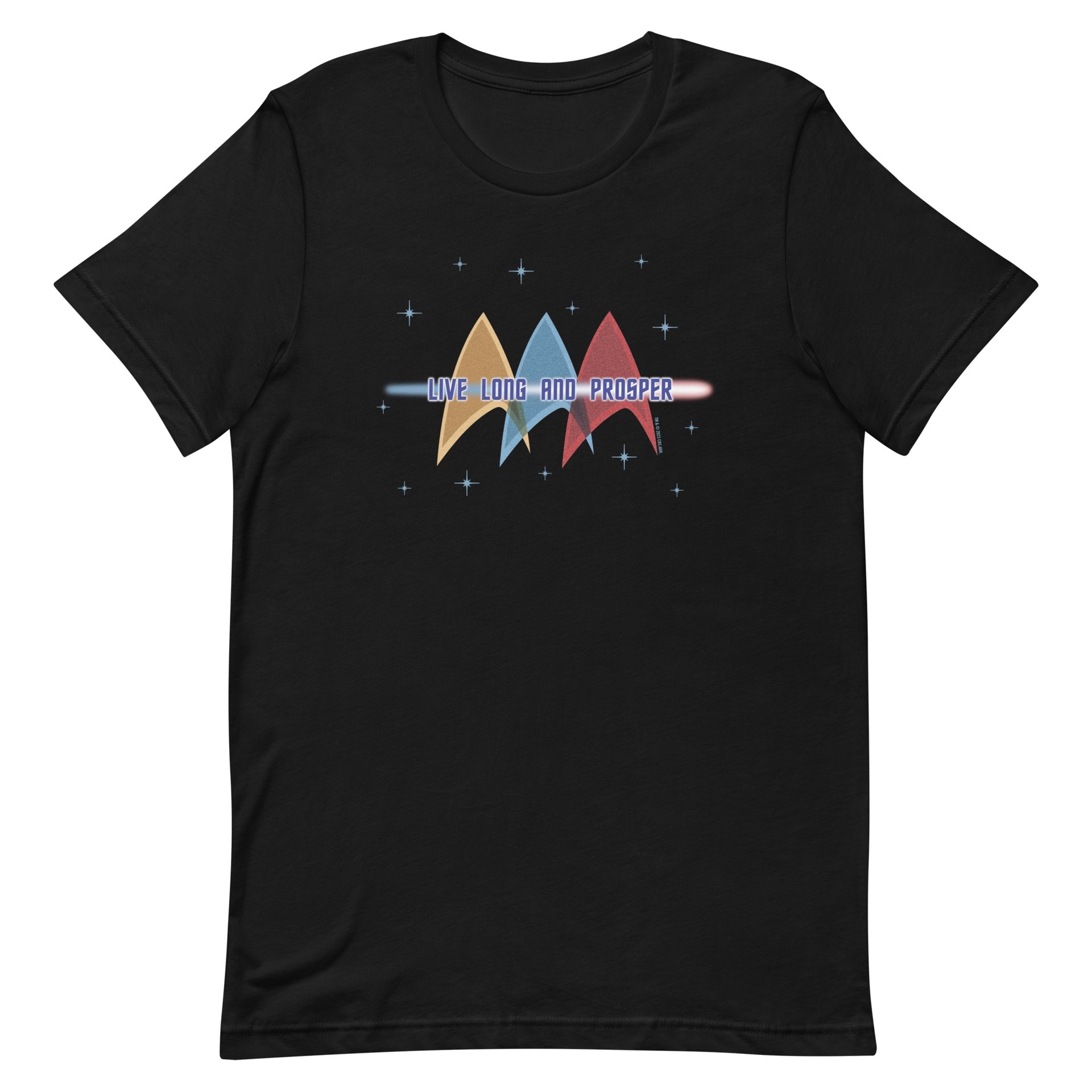 Star Trek: The Original Series Live Long & Prosper Deltas Adult Short Sleeve T-Shirt