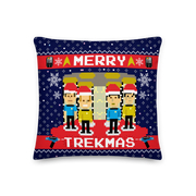 Star Trek: The Original Series Merry Trekmas Throw Pillow
