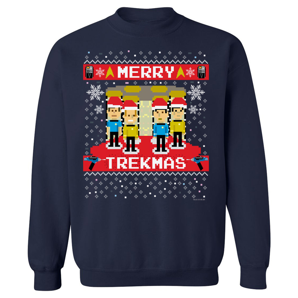 Star Trek: The Original Series Merry Trekmas Fleece Crewneck