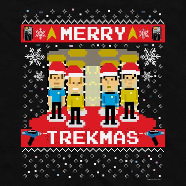 Star Trek: The Original Series Merry Trekmas Adult Short Sleeve T-Shirt