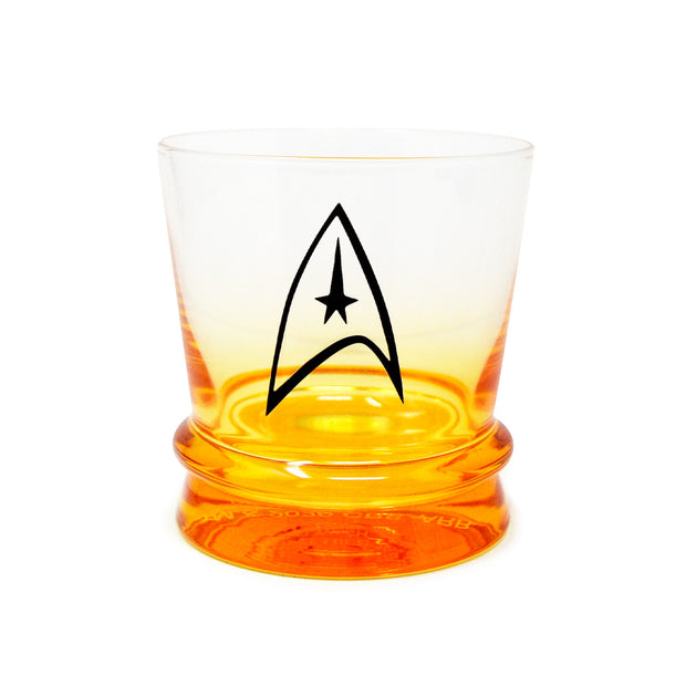 Star Trek Gifts: Property of Whiskey Glass Star Trek Original Series |  Thinkgeek