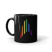 Star Trek: The Original Series Pride Rainbow Delta Black Mug