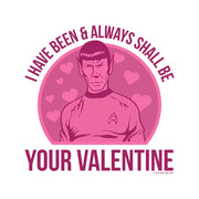 Star Trek: The Original Series Spock Valentine Women's Relaxed Scoop Neck T-Shirt