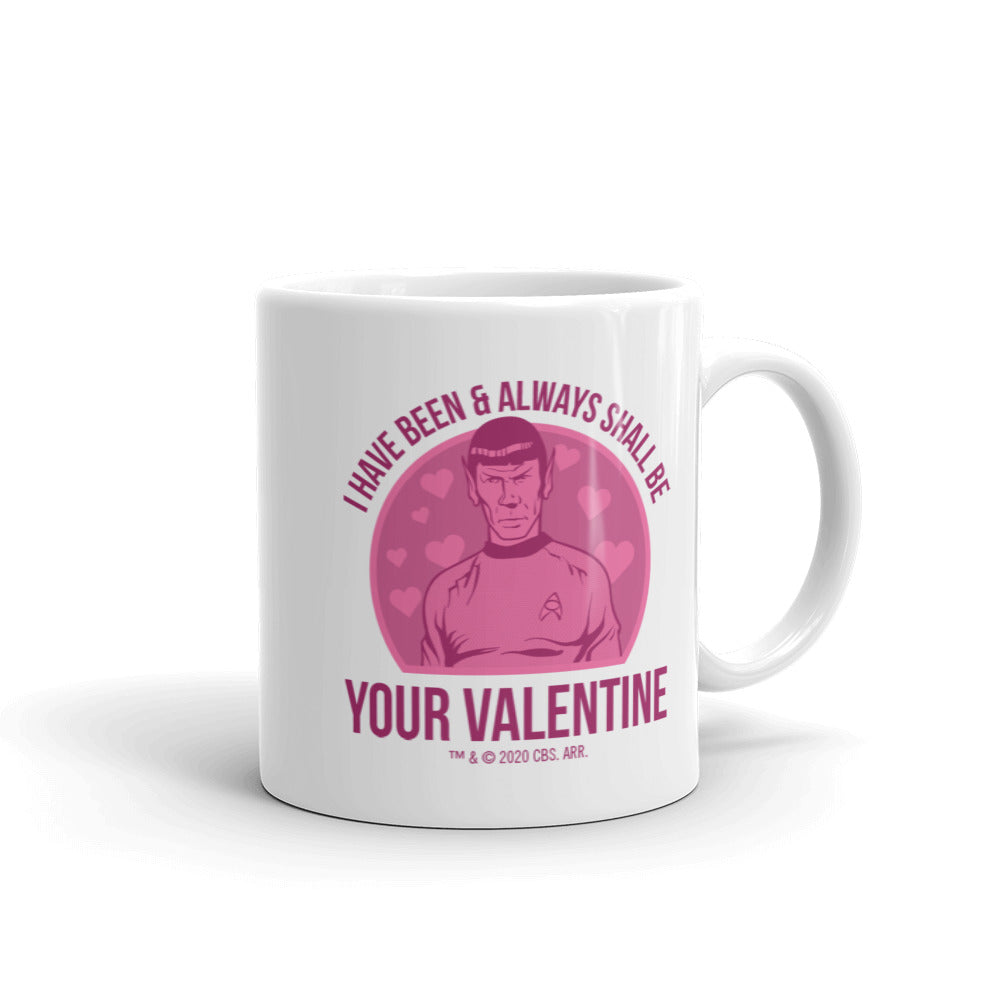 Spock Mug Star Trek: The Original Series Spock Valentine White Mug