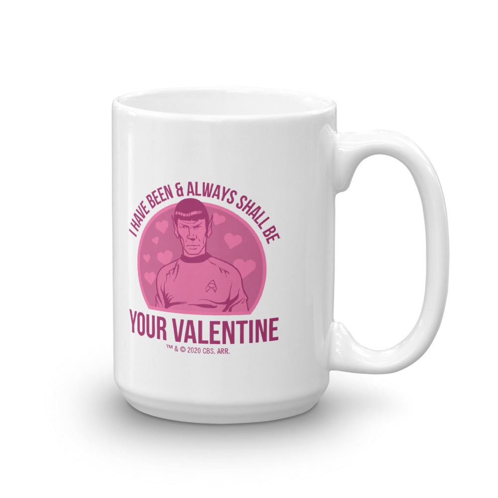 Spock Mug Star Trek: The Original Series Spock Valentine White Mug