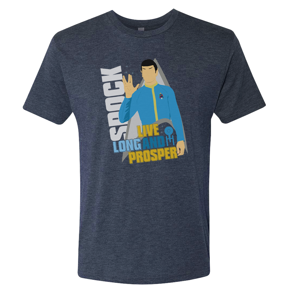 Star Trek: The Original Series Spock Men's Tri-Blend T-Shirt