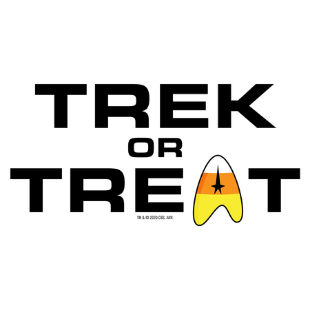 Star Trek: The Original Series Trek or Treat Adult Short Sleeve T-Shirt