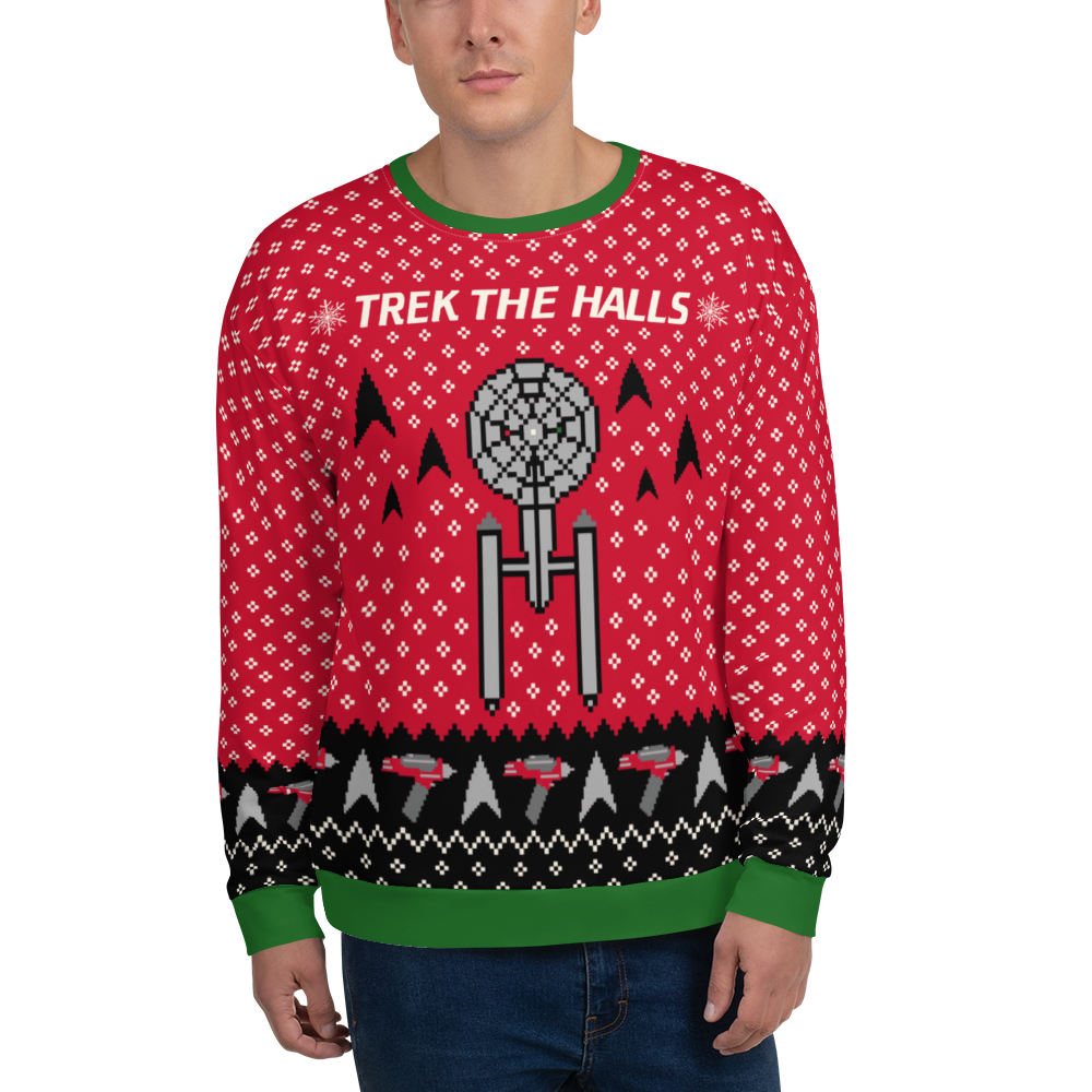 Star Trek: The Original Series Trek The Halls Adult Sweatshirt | Star Trek  Shop