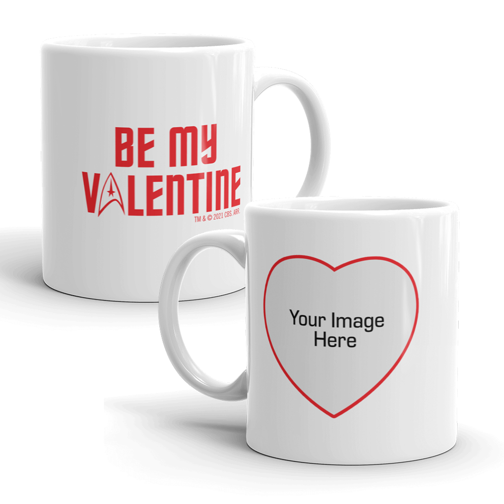 Star Trek: The Original Series Valentine's Personalized Photo Upload Mug