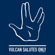 Star Trek Vulcan Salutes Only Sign Women's Relaxed Scoop Neck T-Shirt