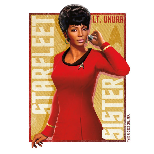 Star Trek: The Original Series Uhura Starfleet Sister White Mug