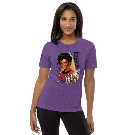 Star Trek: The Original Series Uhura The Future Is Female Unisex Tri-Blend T-Shirt