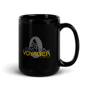 Star Trek: Voyager 25 Gold Crew 2 Black Mug