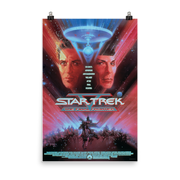 Star Trek V: The Final Frontier Premium Satin Poster