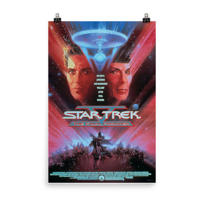 Star Trek V: The Final Frontier Premium Satin Poster