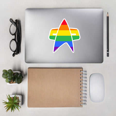 Star Trek: Voyager Pride Delta Die Cut Sticker