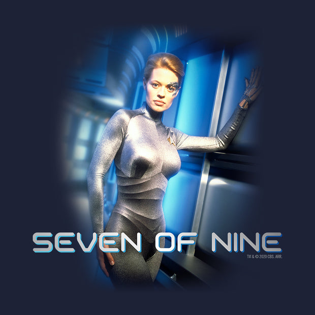 Star Trek: Voyager Seven of Nine Women's Relaxed Scoop Neck T-Shirt