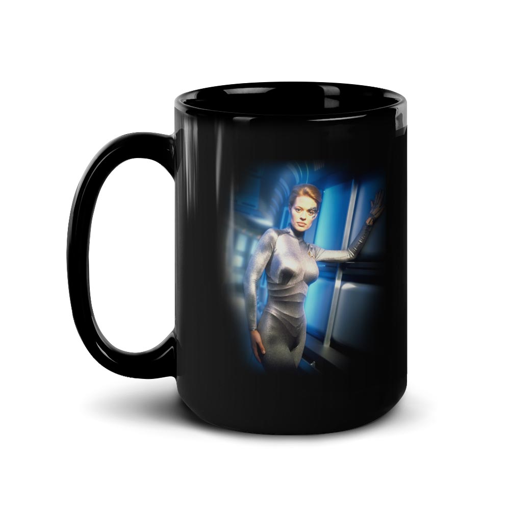 Star Trek: Voyager Seven of Nine Black Mug