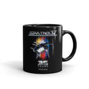Star Trek IV: The Voyage Home 35th Anniversary Black Mug