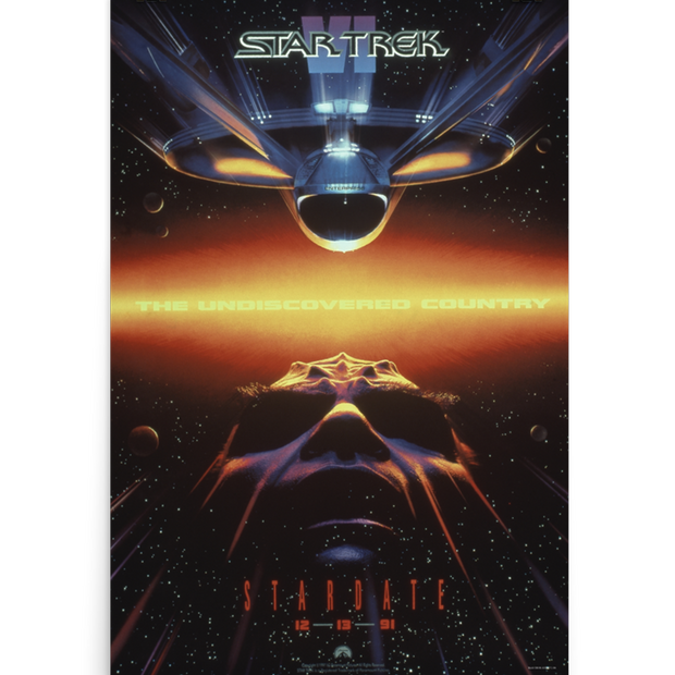 Star Trek VI: The Undiscovered Country Premium Satin Poster