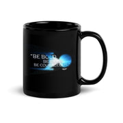 Star Trek: Discovery Be Bold. Be Brave. Be Courageous. Black 11 oz Mug