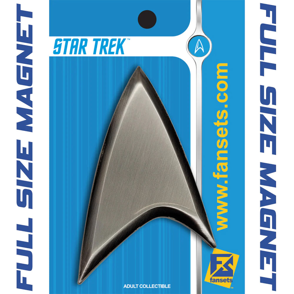 Star Trek Com Badge - Laser Cut Mirrored Acrylic TNG Era Pinback Commu –  LicketyCut