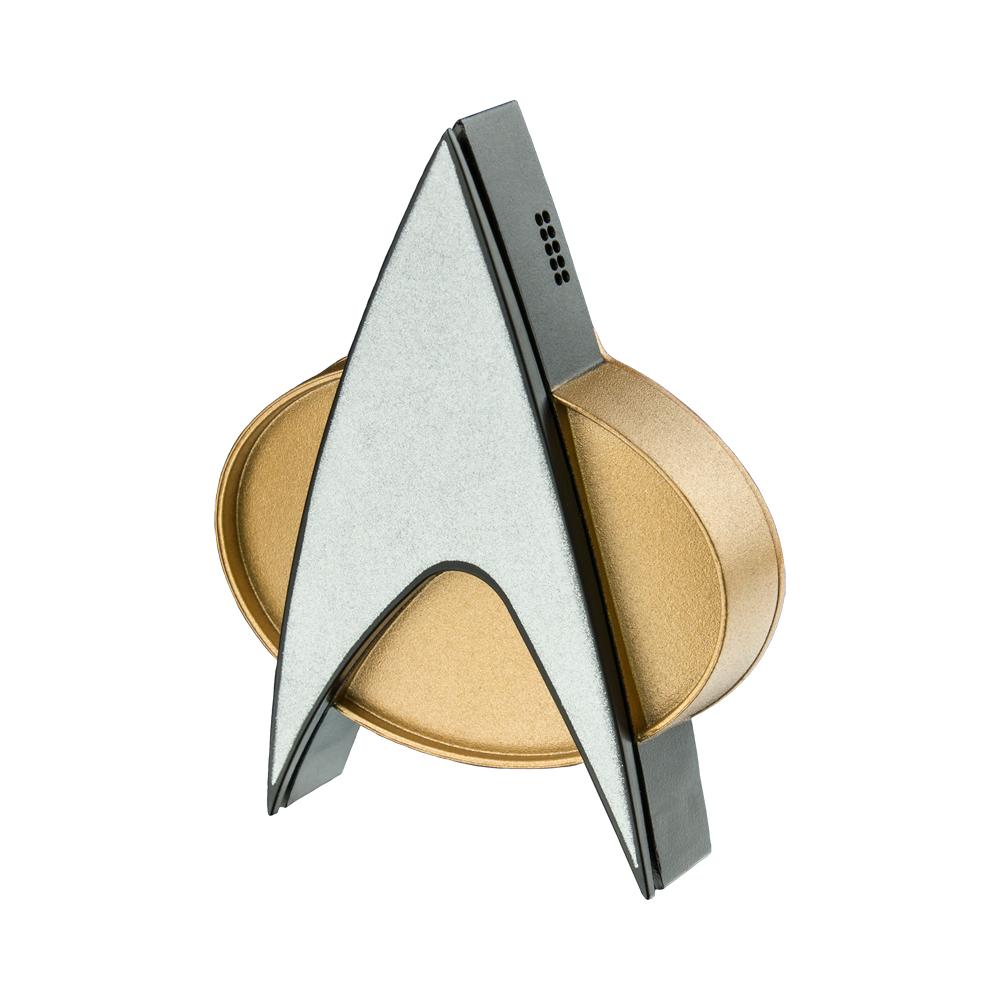 Star Trek Gifts: Personalized Starfleet Command Badge Rocks Glass |  Thinkgeek