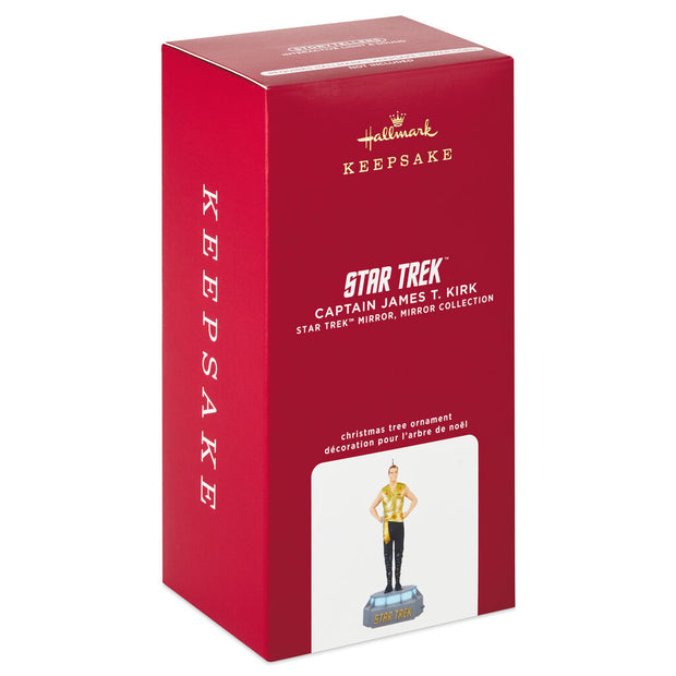 Captain James T. Kirk STAR TREK Mirror, Mirror Collection Storyteller Ornament