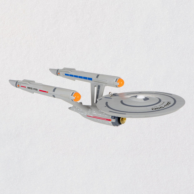 Hallmark Keepsake Star Trek: Strange New Worlds U.S.S. Enterprise NCC-1701 Ornament With Light