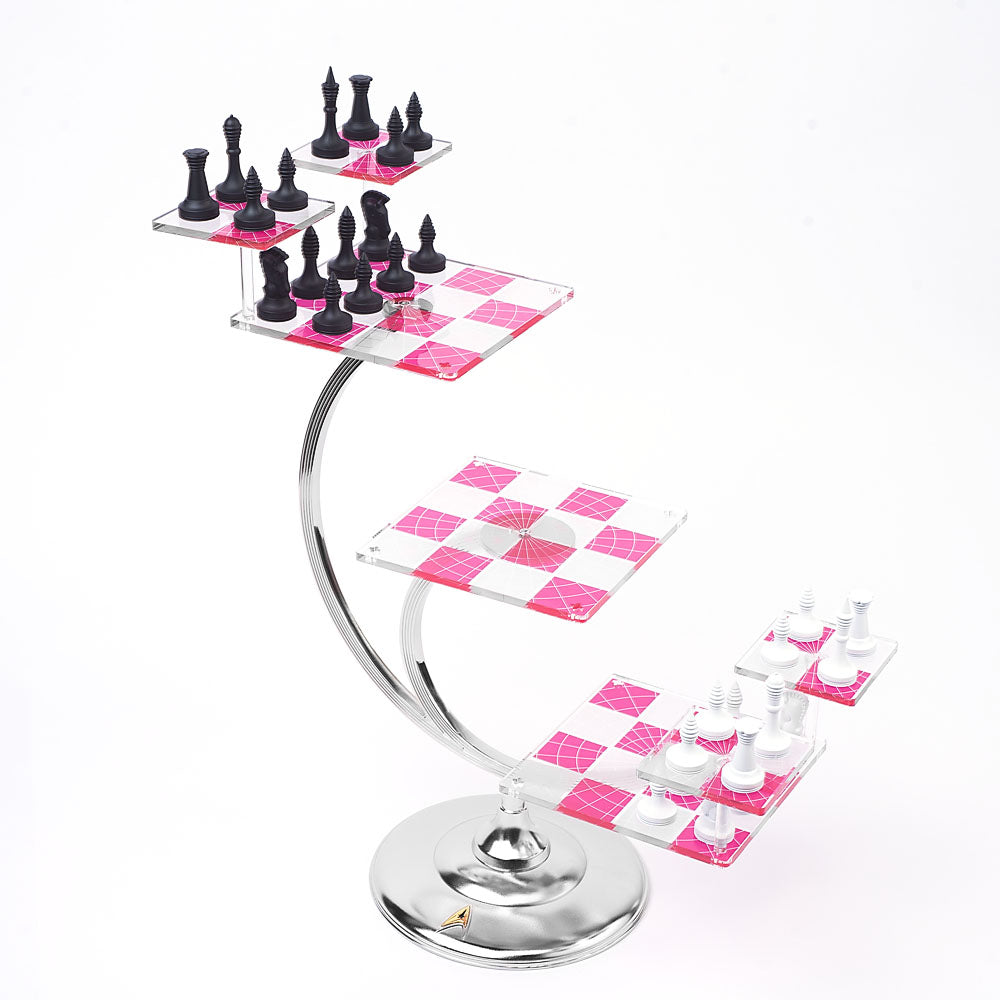 Thinking Third-Dimensionally: The Noble Collection's Classic STAR TREK  Tridimensional Chess Set • TrekCore.com