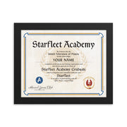 Star Trek Starfleet Academy Personalized Certificate