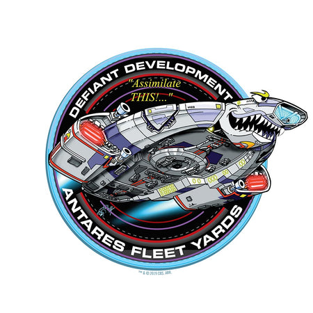 Star Trek: Deep Space Nine Defiant Development Adult Short Sleeve T-Shirt