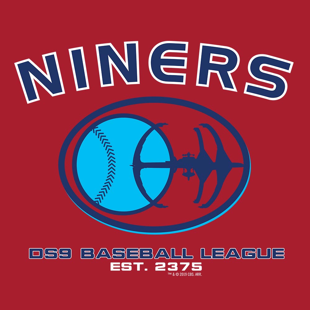 Star Trek: Deep Space Nine Niners Baseball Fleece Hoodie