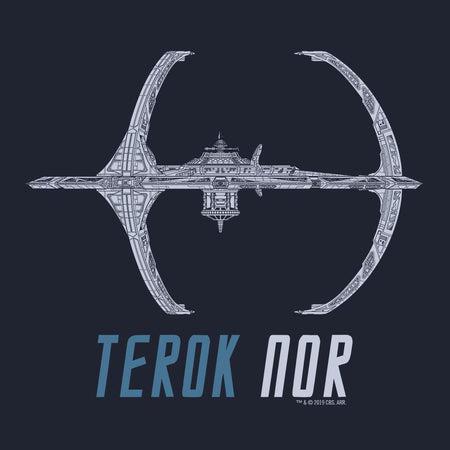Star Trek: Deep Space Nine Terok Nor Adult Short Sleeve T-Shirt