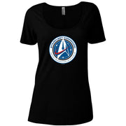 Star Trek: Discovery Starfleet Command Women's Relaxed Scoop Neck T-Shirt