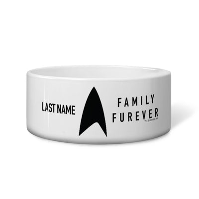 Star Trek: Picard Family Furever Personalized Pet Bowl
