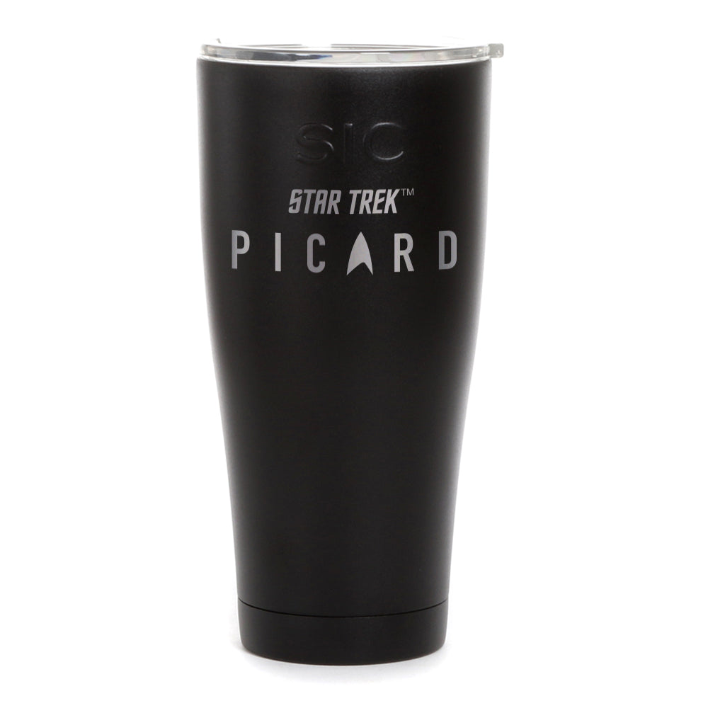 Star Trek: Picard Logo Laser Engraved SIC Tumbler