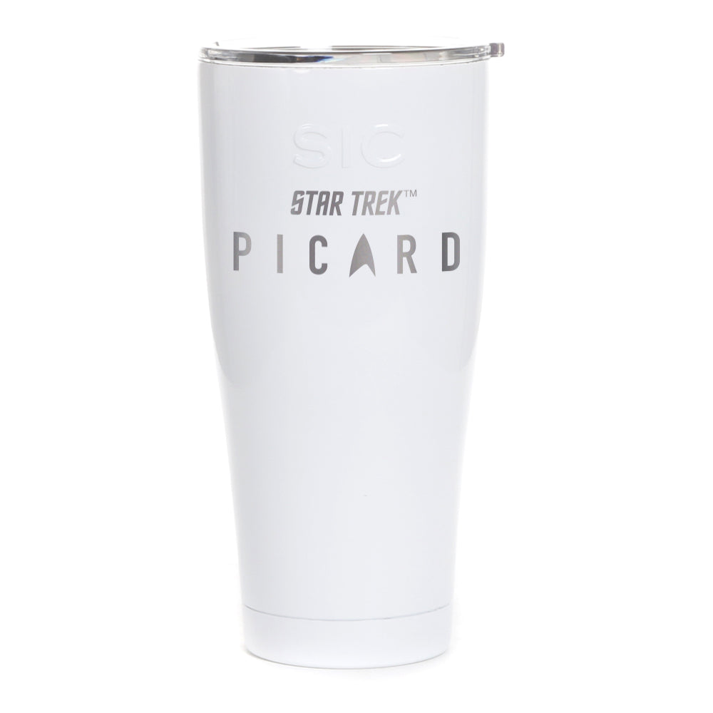 Star Trek: Picard Logo Laser Engraved SIC Tumbler