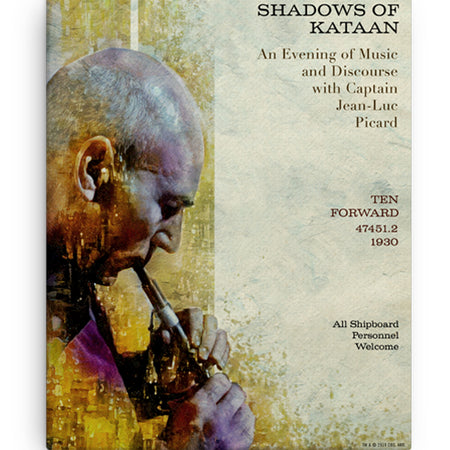 Star Trek: The Next Generation Shadows of Kataan Wrapped Canvas