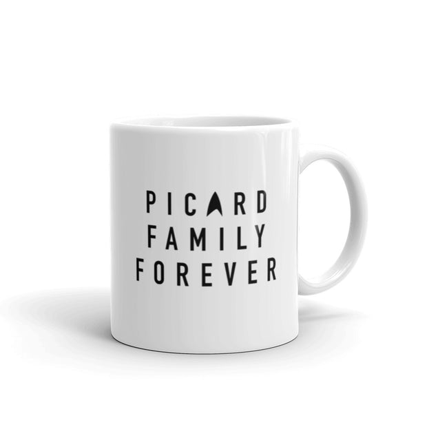 Star Trek: Picard Coat of Arms Picard Family Forever White Mug