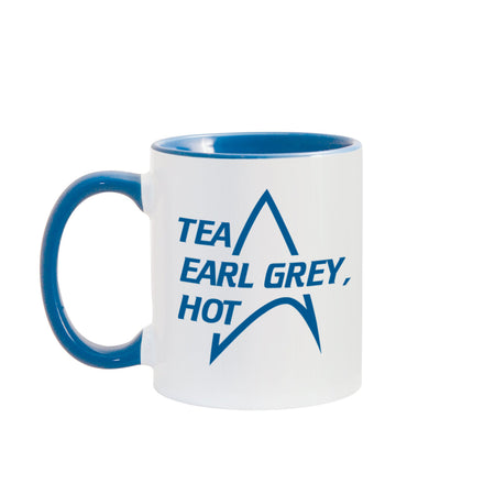 Star Trek: The Next Generation Tea Earl Grey Hot 11 oz Two-Tone Mug