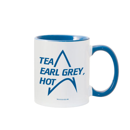 Star Trek: The Next Generation Tea Earl Grey Hot 11 oz Two-Tone Mug