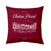 Star Trek: Picard Chateau Picard Vineyard Logo Throw Pillow