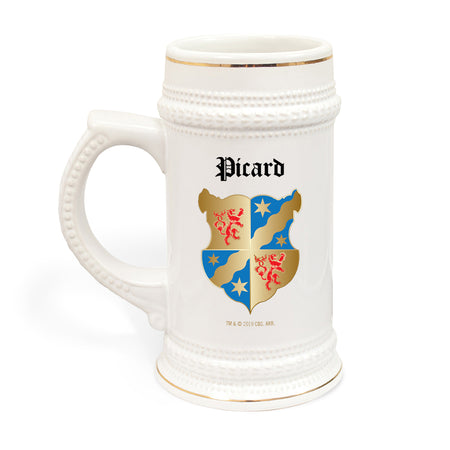 Star Trek: Picard Coat of Arms Picard Family Forever Beer Stein