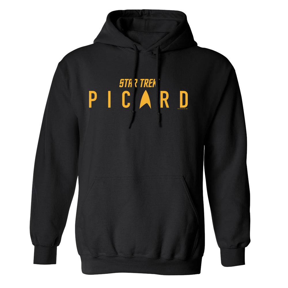 Star Trek Picard Logo Fleece Hooded Sweatshirt